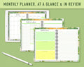 Digital Planner Goodnotes - Green