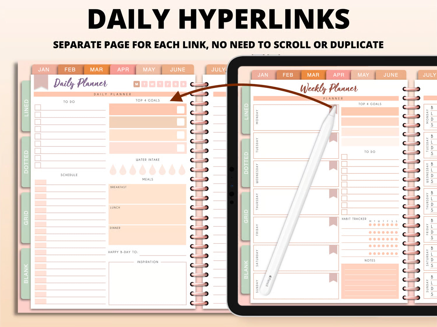 Digital Planner Undated